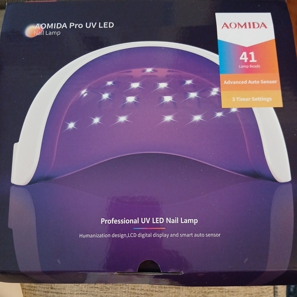 AOMIDA 41 Nail Lamp, UV Light for Nails Fast Curing Gel Nail Polish